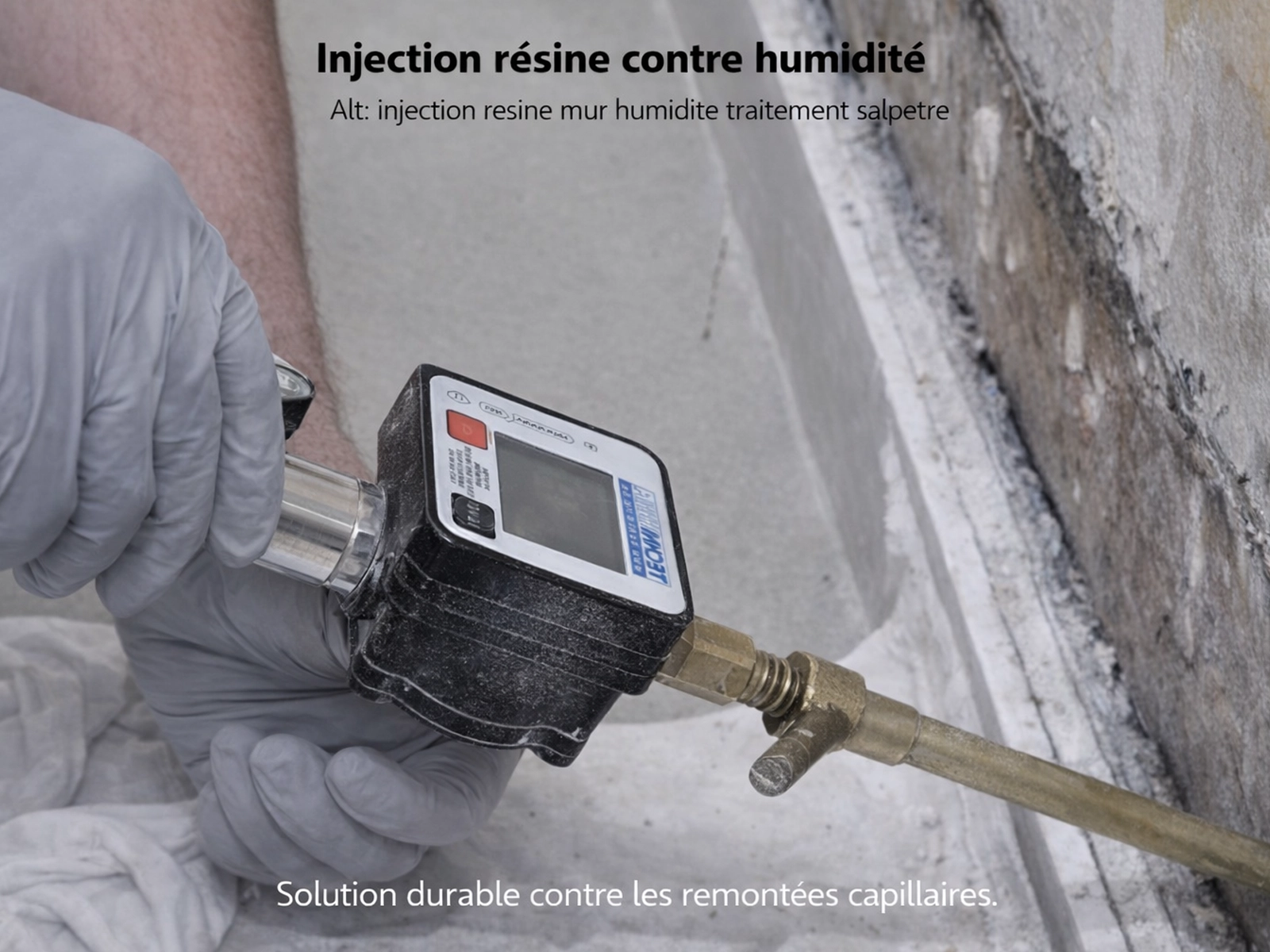 injection resine mur humidite traitement salpetre