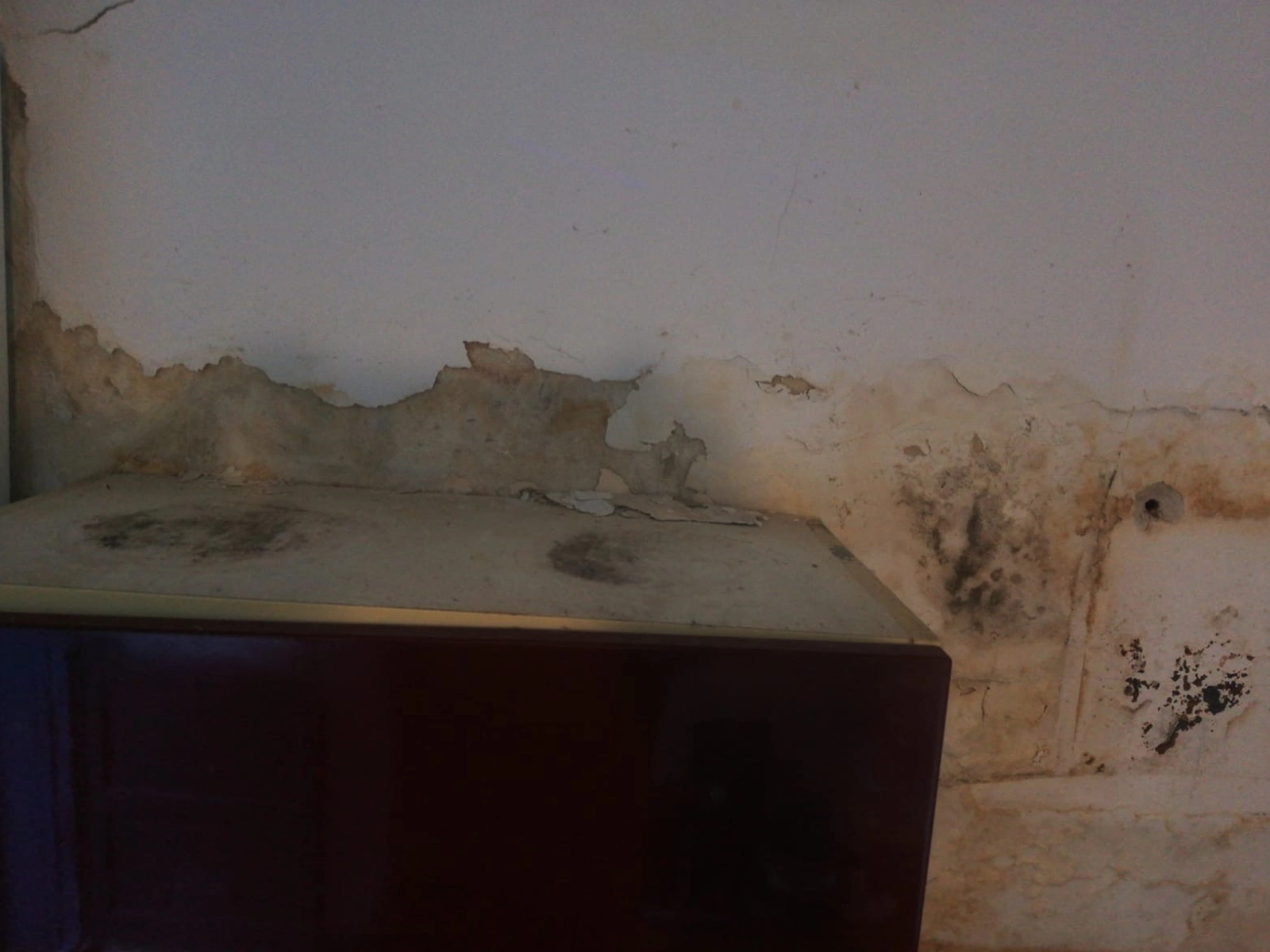 salpêtre mur intérieur humidité